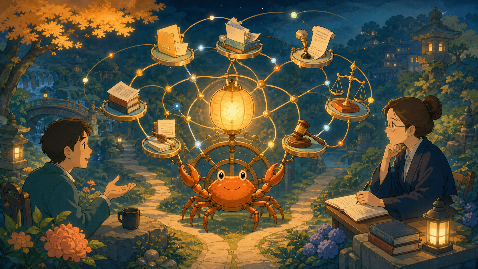 Ferris connects a client and lawyer through a flexible project constellation