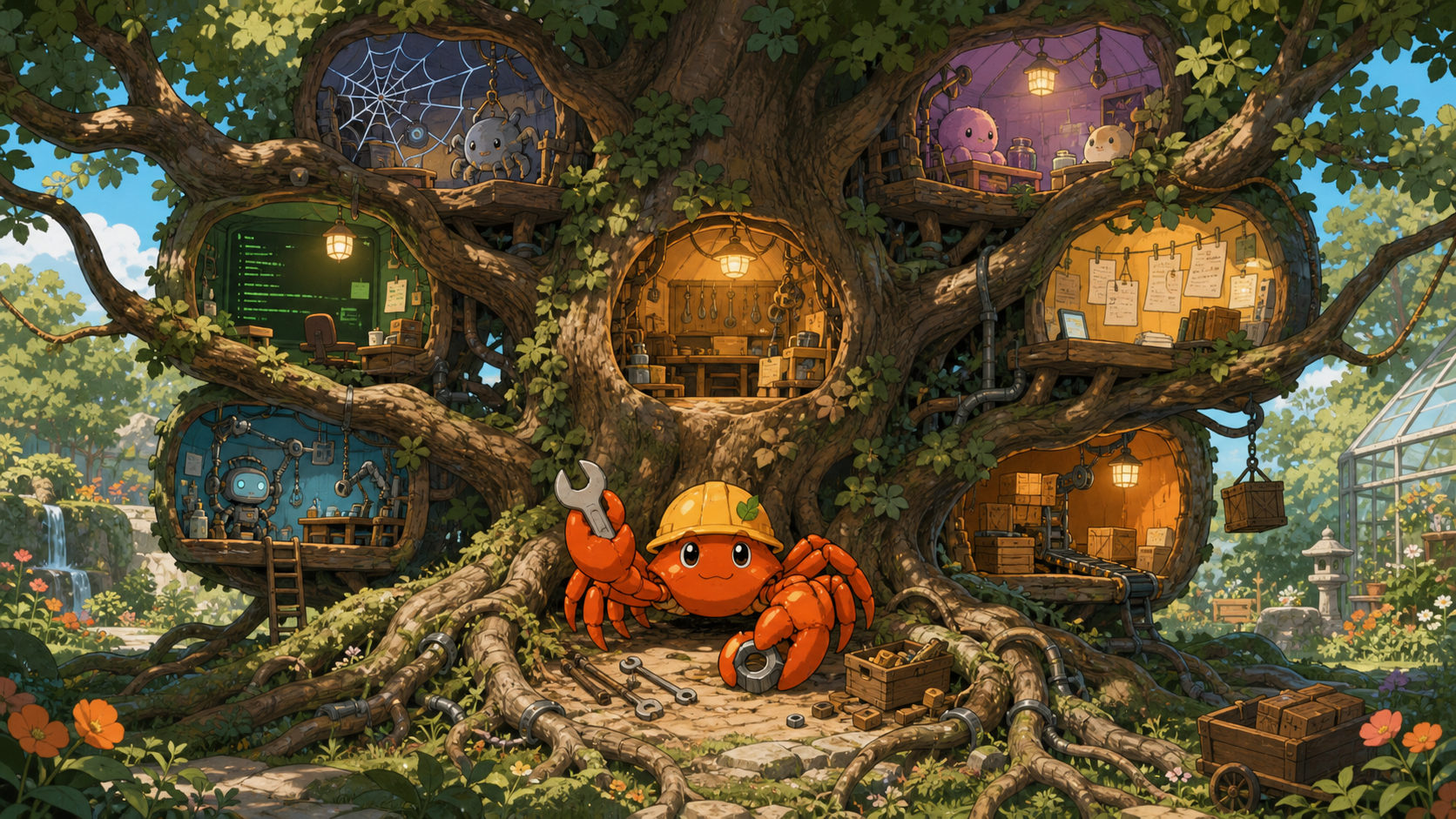 Ferris maintains a living treehouse monorepo