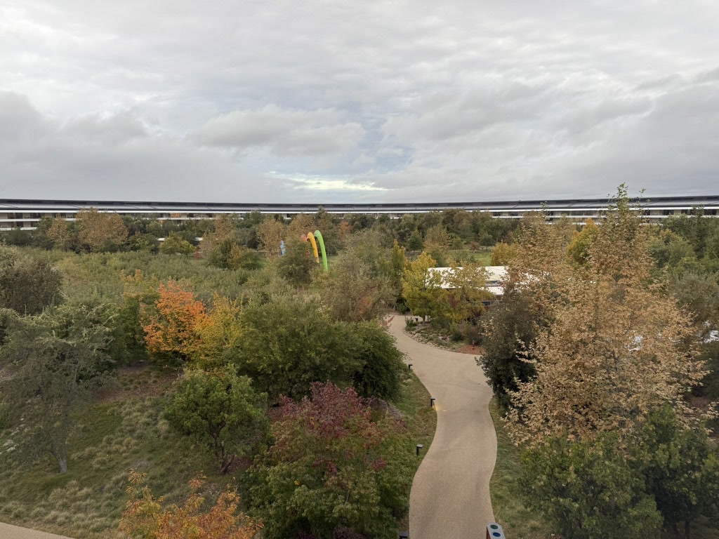 Sunrise at Apple Park